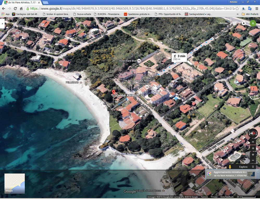 Il Fenicottero Rosa Villa Olbia Exteriör bild